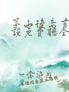 茅山后裔有声小说免费听全集