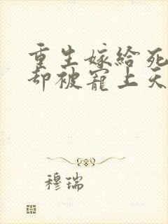 重生嫁给死对头却被宠上天短剧资源