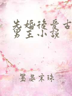 先婚后爱古耽双男主小说