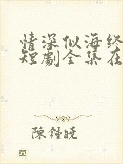 情深似海终成空短剧全集在线观看