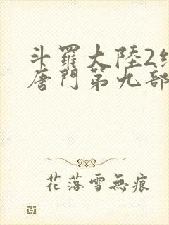 斗罗大陆2绝世唐门第九部