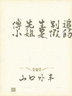 傅先生别追了大小姐是假的短剧免费