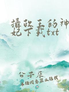 摄政王的神医狂妃下载txt