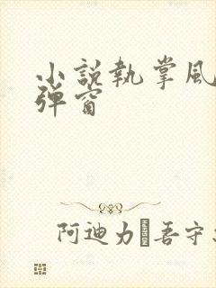 小说执掌风云无弹窗