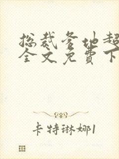 总裁爹地超给力全文免费下载