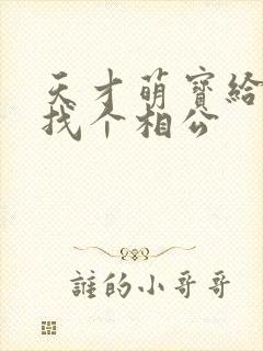 天才萌宝给娘亲找个相公