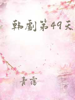 韩剧第49天