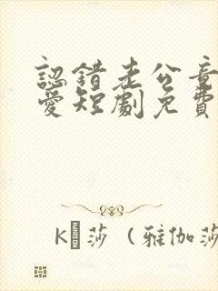 认错老公竟是真爱短剧免费观看