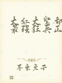 大红大紫都市之最强狂兵正版