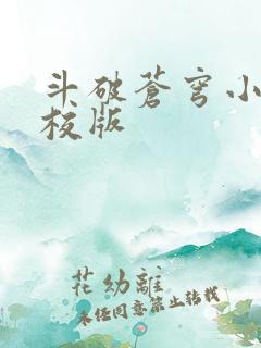 斗破苍穹小说精校版