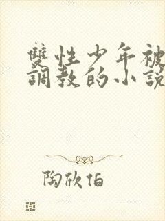 双性少年被绑架调教的小说