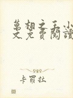 万相之王小说全文免费阅读无弹窗