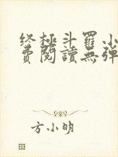 终极斗罗小说免费阅读无弹窗