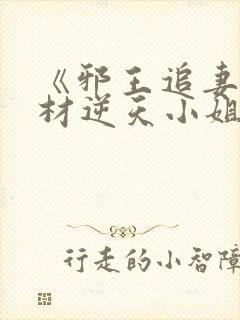 《邪王追妻:废材逆天小姐