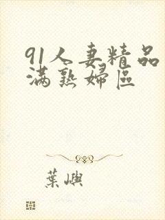 91人妻精品丰满熟妇区