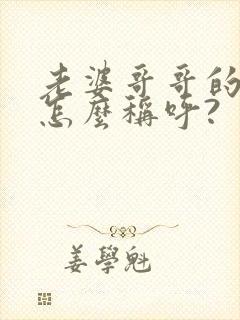 老婆哥哥的儿子怎么称呼?