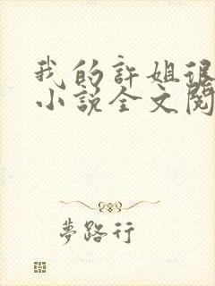 我的许姐很温柔小说全文阅读