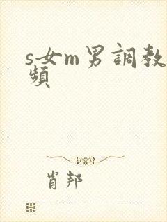 s女m男调教视频