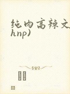 纯肉高辣文(高hnp)