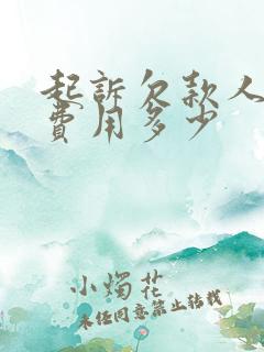 起诉欠款人律师费用多少