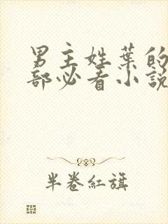 男主姓叶的50部必看小说