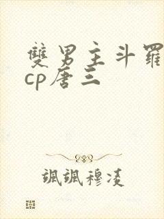 双男主斗罗主受cp唐三