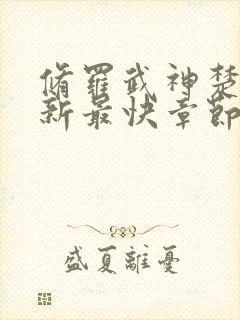 修罗武神楚枫最新最快章节