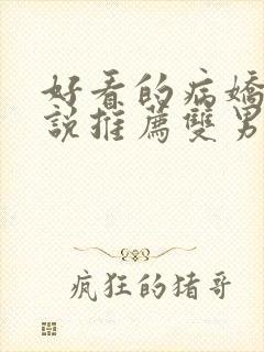 好看的病娇文小说推荐双男主