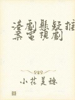 港剧悬疑推理破案电视剧