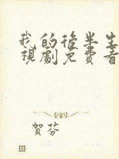 我的后半生 电视剧免费看