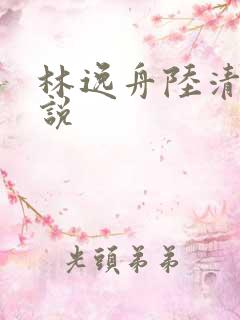 林逸舟陆清晚小说