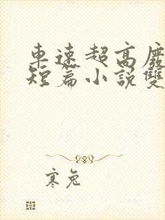 车速超高废文的短篇小说双女主