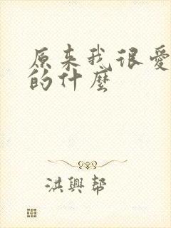 原来我很爱你讲的什么