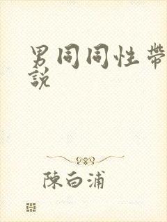 男同同性带肉小说