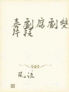 泰剧腐剧双男主片段