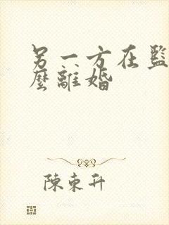 另一方在监狱怎么离婚