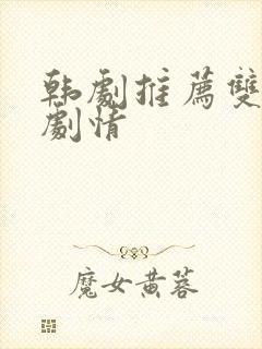 韩剧推荐双男主剧情