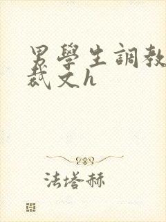 男学生调教男总裁文h