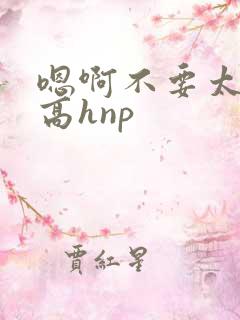 嗯啊不要太大了高hnp