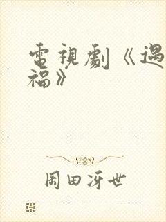 电视剧《遇见幸福》