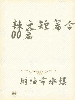 辣文短篇合集500篇