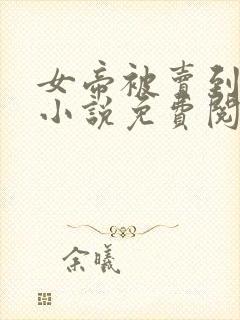 女帝被卖到青楼小说免费阅读