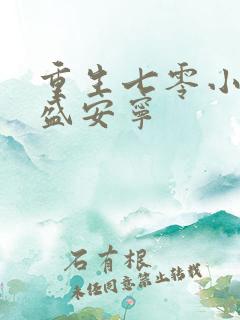 重生七零小辣媳盛安宁