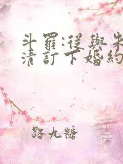 斗罗:从与朱竹清订下婚约开始 阅读