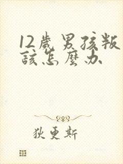 12岁男孩叛逆该怎么办