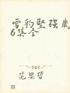 雪豹坚强岁月46集全