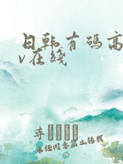 日韩有码高清av在线