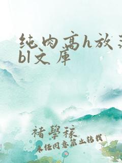 纯肉高h放荡受bl文库