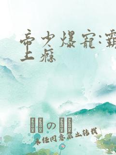 帝少爆宠:霸妻上瘾