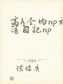 高h全肉np放荡日记np